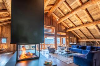 Lodge Les Murailles Luxury Unique Alpin Chalet Manigod La Clusaz - Manigod - 4