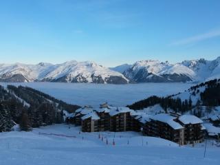 Bel appartement calme, rénové, balcon, 3 chambres, WiFi, Plagne Villages - FR-1-455-53 - 3