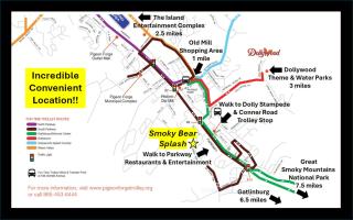 Smoky Bear Splash Top Rated Private Pool Cabin with Hot Tub, Mtn Views, Arcade Games, Excellent Location - 4