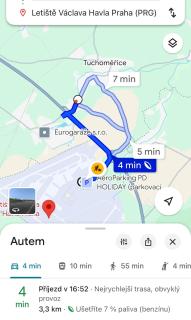 Apartment Prague Airport- 5 minute drive from AirPort - 5