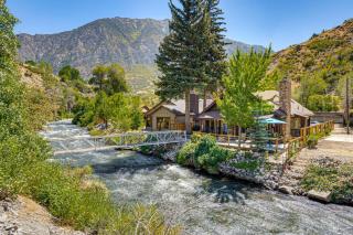 Provo River Cabin with Private Bridge and Trail Access - 0