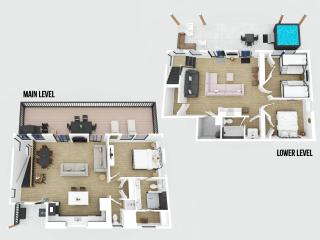 Lakefront Home with Dock - Hot tub - 7 miles to Ark - 6