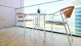 Modern 1BR at Maryah Vista Pool Gym & Parking - 5