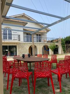 Maison de campagne avec piscine et espaces de réunion - 5