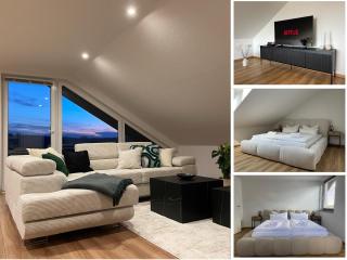 MaMa-Apartments - Stylisches Apartment mit Netflix, Balkon und und kostenlosem Parkplatz - 125 qm - 9