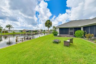 Sunroom and Dock! Canal-Front Home in Port Charlotte - 0