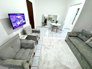 Apt3 Grande com 2 Quartos 2 cama-casal WIFI Smart TV Garagem a 1 min Rodoviaria - 9