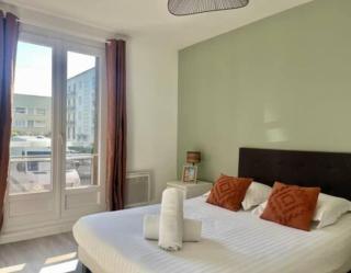 Le Familial - Appt spacieux 3CH proche mer - 3