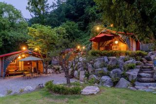 Gapyeong T N Pastel Glamping Caravan - 5