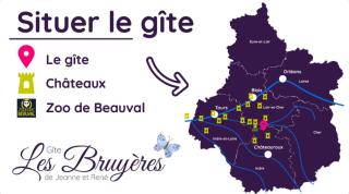 Les Bruyères de Jeanne et René Zoo de Beauval à 20min,Châteaux TOUT INCLUS - 2