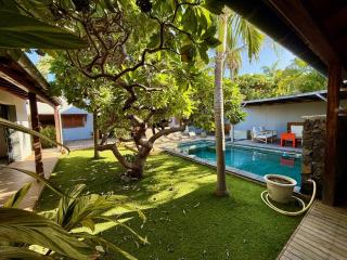 Villa Kaz veloutier avec piscine à la Saline les Bains - 1
