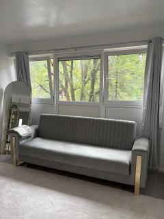 Newly Refurbished - Stylish - Modern - And Cosy Flat - King Size Bed with Built In Speakers - Bedside Lamp - And USB Ports - Sofa Bed - In Islington North London - 9