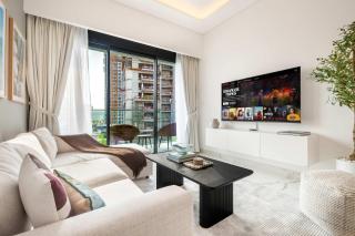 AirDXB - Meydan Apartment sleeps 4 in Great Location - 6