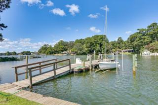 Historic Waterfront Home with Dock in Reedville! - 9