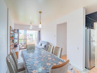 C121 Lindo apartamento de dois quartos pé na areia com vista ao mar - 6