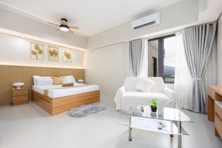 30sqm studio with Queen sized bed and city view Baseline Prestige - Cebu City - 8