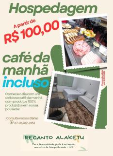 Pousada Recanto Alaketu Hospedagens - Campo Grande - 0