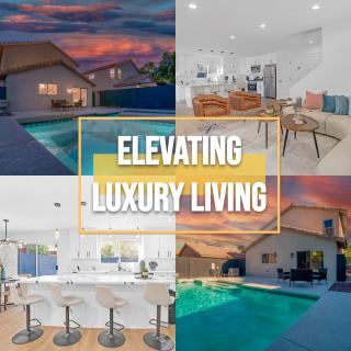 Luxury 3BR Near Strip, Hot Spa & Pool, Gazebo, BBQ - 0