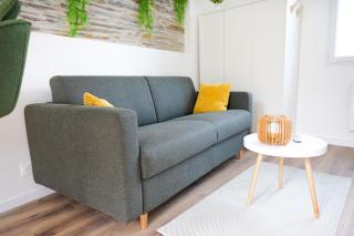 Studio entièrement rénové avec patio - 2 personnes - 1
