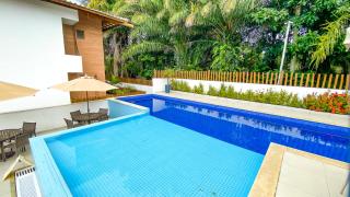 Apto c churrasqueira, piscina e ducha privativa - 0