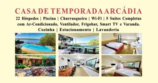 Casa de Temporada Arcádia, Piscina, 22 Hóspedes, 5 Suítes e Churrasqueira em Itacaré na Bahia - 9