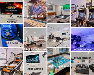 Sauna - Hot Tub - Theater - Arcade - Family Fun - 8