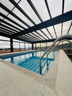 Suite with pool condominium Torres de Almería - Cuenca - 9
