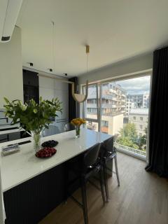 Embassy area 55 m2, Premium 2 room apartment, 2 balconies - 0