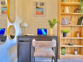 Refuge reposant - Centre ville - Espace Bureau - 8