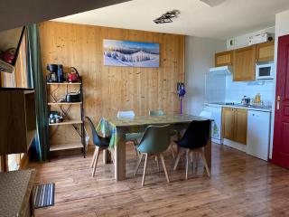 Plein sud, grande pièce de vie, vue imprenable sur les montagnes et parking couvert privé - 0