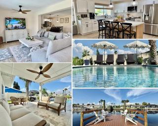Brand New Pool! Waterfront Canal Luxury Home - 0