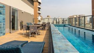 Studio moderno em Perdizes com Piscina e Academia na cobertura e Coworking próximo Allianz Parque e Albert Einsten - 2