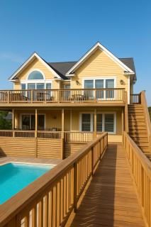 Oceanfront Nags Head Pool Hot Tub Slide Firepit - 5