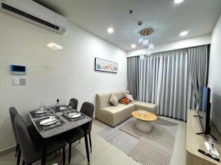 Midori Park The Glory, 2PN Cao Tầng 23, View hồ bơi - 0