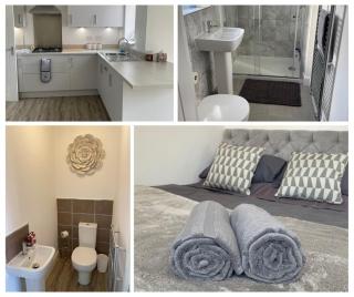 Furnished 4 BR House - Parking, Wi-Fi, Kitchen - 6