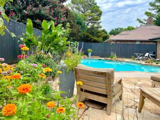 Luxe 4BR with Heated Pool and Hot Tub - Walk to Lake - 0