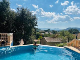 Cocon avec piscine et clim sur la Côte d'Azur - 4