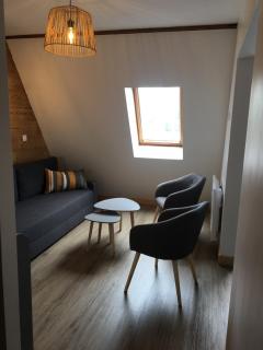 T4 neuf, 3 chbres et canapé-lit, pied des pistes - 1