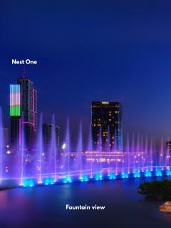 Nest One Luxe, Элитные апартаменты с балконом и видом на фонтан Tashkent City Park - 8