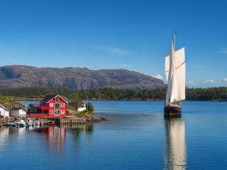 Family-friendly Cabin with pier - Herdla to Bergen - 40 min - 7