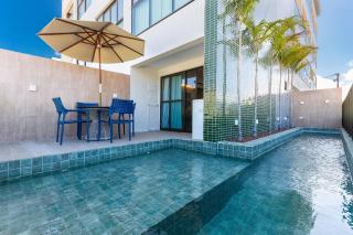 Flat com Piscina Privativa - 9