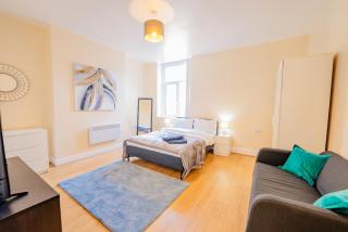 Spacious Modern & High Ceiling One Bedroom Apartment - Cardiff - 4