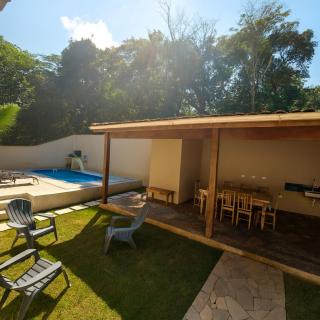 400 m te Separam das Areias da Praia de Boraceia, casa com piscina aquecida para ate 12 pessoas - 9