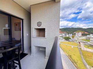 Apto com 1 quarto e sacada com churrasqueira - 5