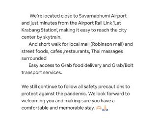 Jira Simply room Suvarnabhumi Airport 15 mins - 1