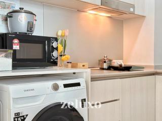 Zeluxo #JQ06 Jesselton Quay Tower 2 Level 16-2BR 1 Bath, Seaview - 6