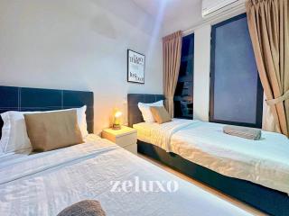 Zeluxo #JQ06 Jesselton Quay Tower 2 Level 16-2BR 1 Bath, Seaview - 7
