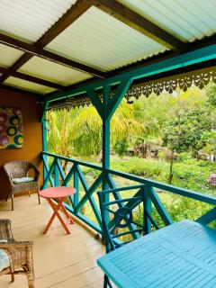 Tropical Wooden Lodge -  - 8