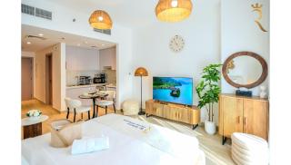Marina Breeze Studio - Stylish Waterfront Stay on Yas Island Near Yas Marina Circui - Abu Dhabi - 8