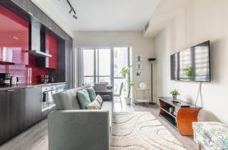 Contemporary High Rise 1 Bedroom Apartment with CN Tower Views - 7